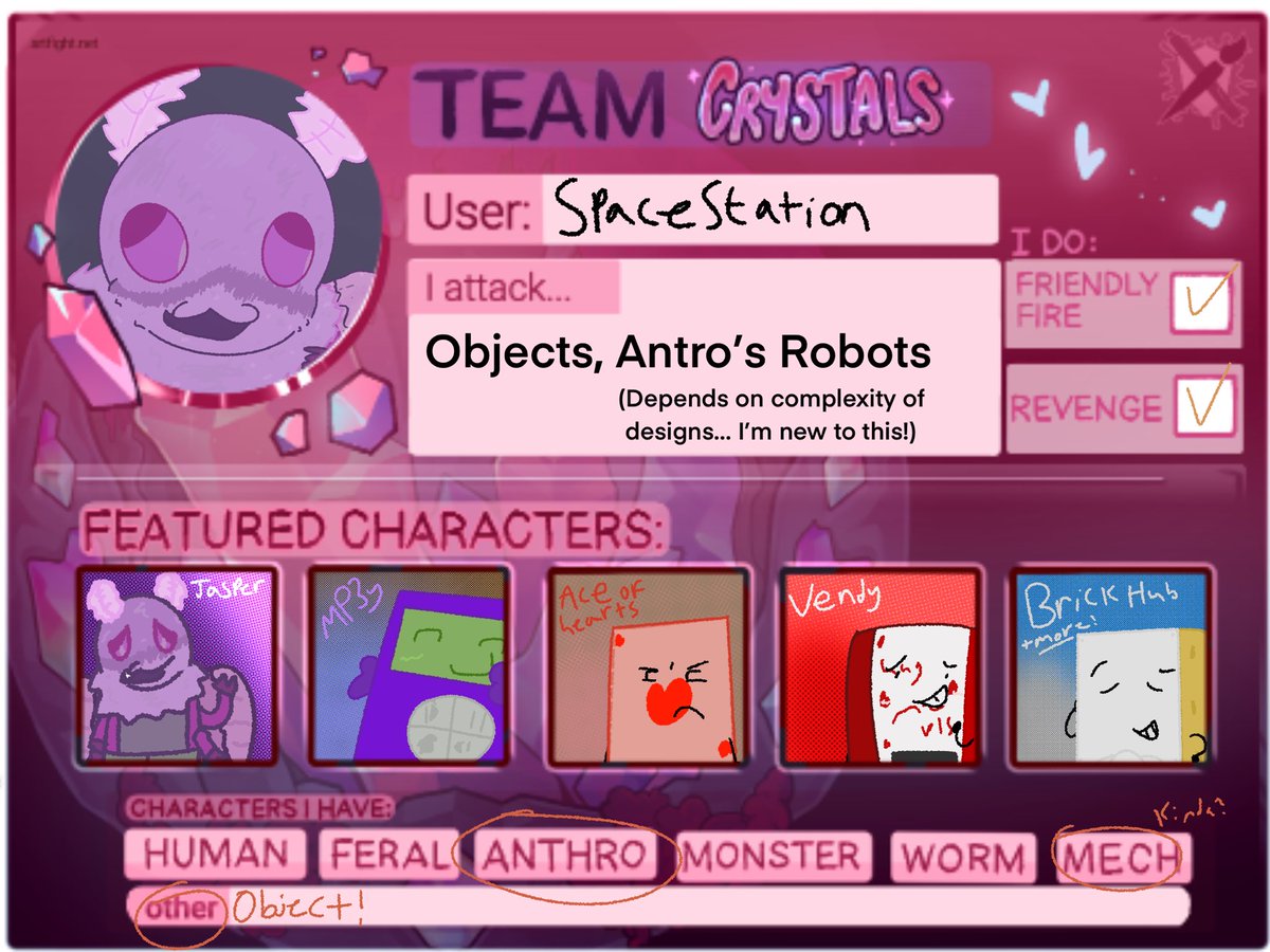 SpacedOut_08's tweet image. #artfight2025 Figured I should make one of these! I’ll be participating as I have been all month (or at least when I have time to draw) but attack me! I’ll try to attack back and attack others as well!
