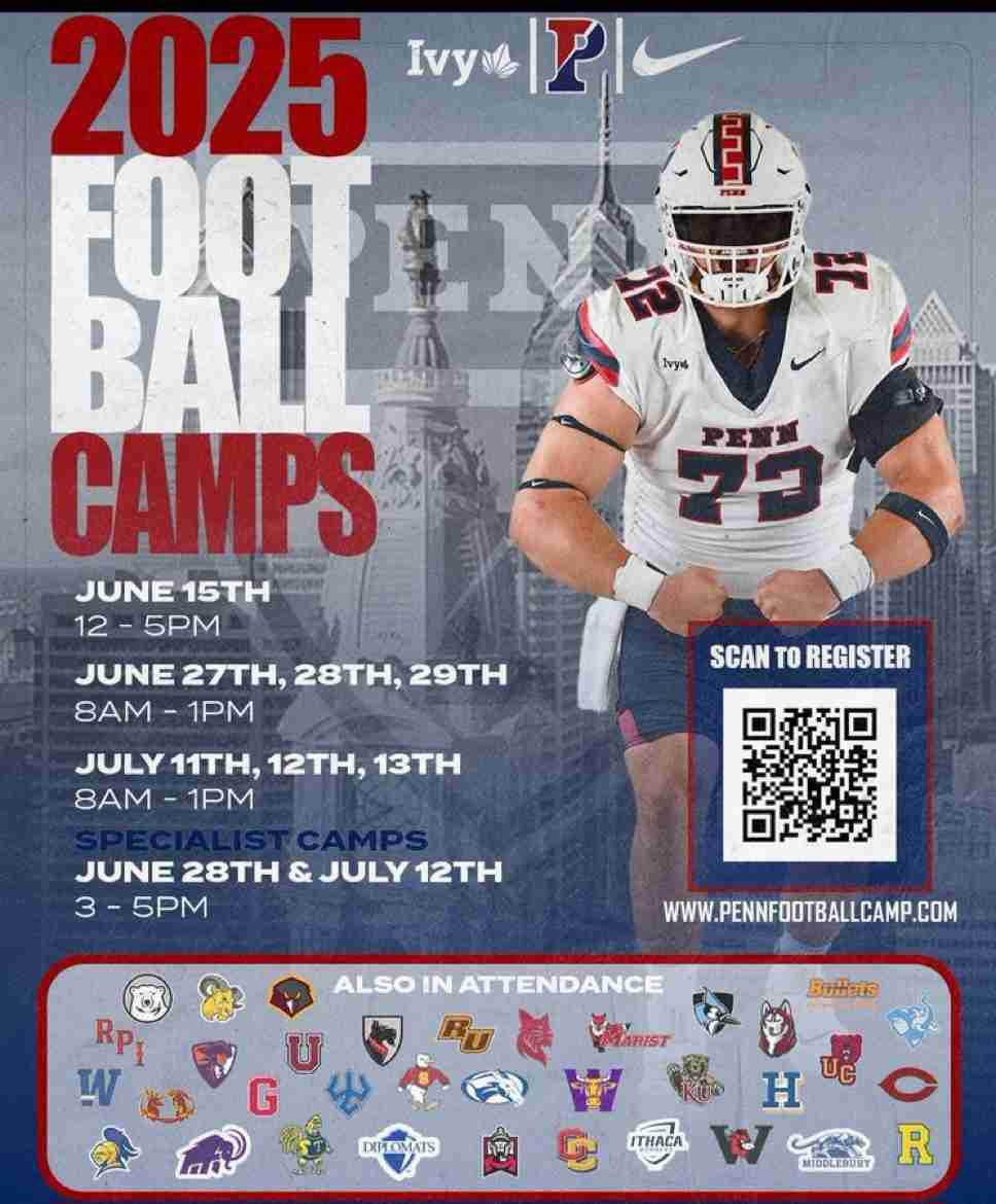 Grant Kuhnle QB 2027 (@grantkuhnle_11) on Twitter photo Thank you to <a href="/CoachDupont/">Jon Dupont</a> and <a href="/CoachPriore/">Coach P</a> for inviting me down to camp and talking with me about Penn Football! Can’t wait to get to campus soon! <a href="/PennFB/">Penn Football</a> <a href="/Greg_Chimera/">Greg Chimera</a> <a href="/BradMaendler/">Brad Maendler</a> Thank you to <a href="/CoachDupont/">Jon Dupont</a> and <a href="/CoachPriore/">Coach P</a> for inviting me down to camp and talking with me about Penn Football! Can’t wait to get to campus soon! <a href="/PennFB/">Penn Football</a> <a href="/Greg_Chimera/">Greg Chimera</a> <a href="/BradMaendler/">Brad Maendler</a>