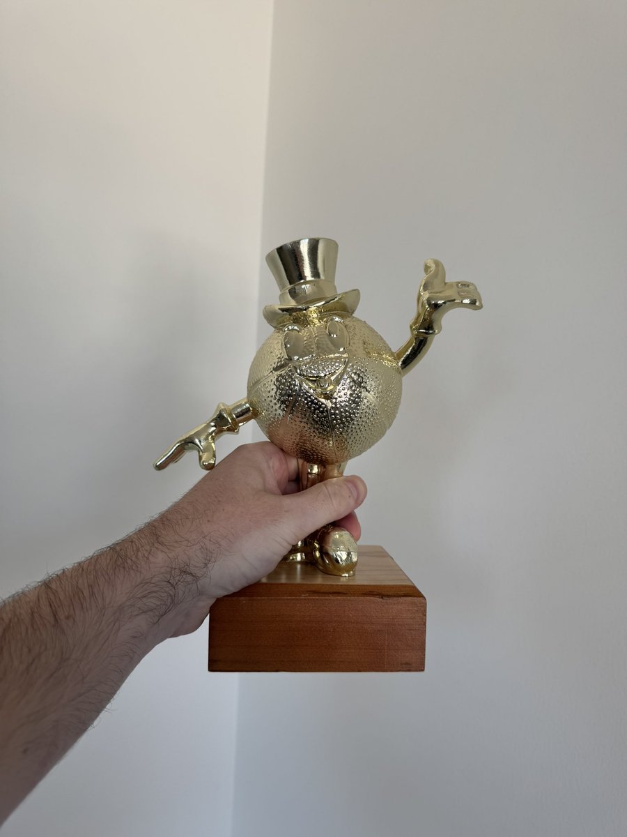 pjayevans's tweet image. It took ten years but I finally won fantasy basketball this year