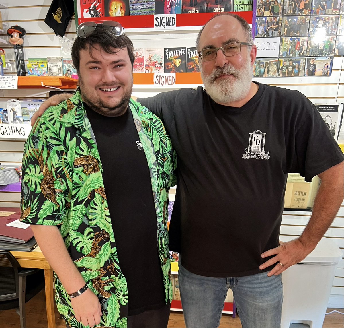 DorianSinnott's tweet image. It was great stopping in @VortexBookComix and seeing the always wonderful @BrianKeene today! If you’re in the Columbia, PA area, be sure to check out the awesome books (many which are signed) across spec fic genres 📚