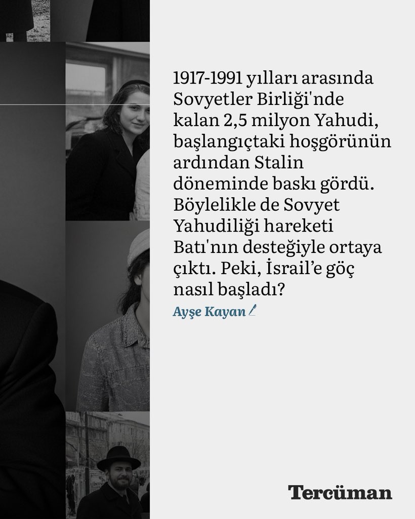 Sovyetler Birliği’nden günümüze: Rus Yahudileri

1917-1991 yılları arasında Sovyetler Birliği'nde kalan 2,5 milyon Yahudi, başlangıçtaki hoşgörünün ardından Stalin döneminde baskı gördü. Böylelikle de Sovyet Yahudiliği hareketi Batı'nın desteğiyle ortaya çıktı. Peki, İsrail’e göç
