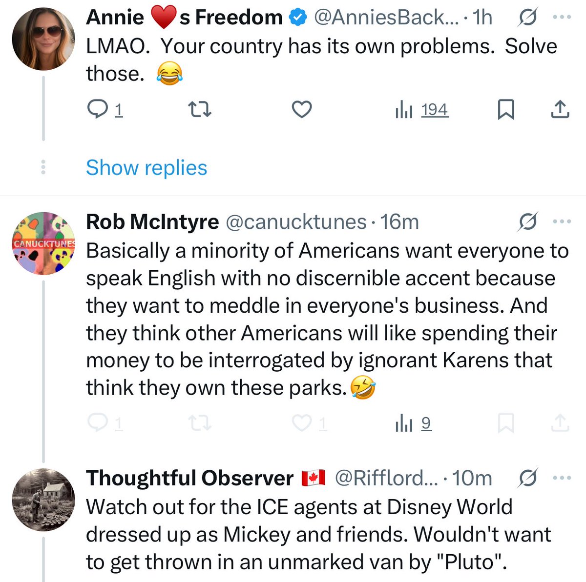 Please tell me all Canadians aren’t this dumb.