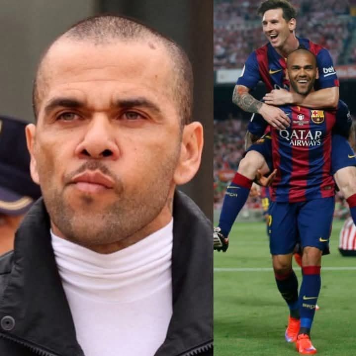 Dani Alves 🇧🇷🎙️: “Messi still asking about me, I live in an apartment owned by Messi in Barcelona, he left it for me when I got out of prison, he helped me a lot there, now he is the one paying the lawyers to unlock my bank account and use my money, he always calls me if I need
