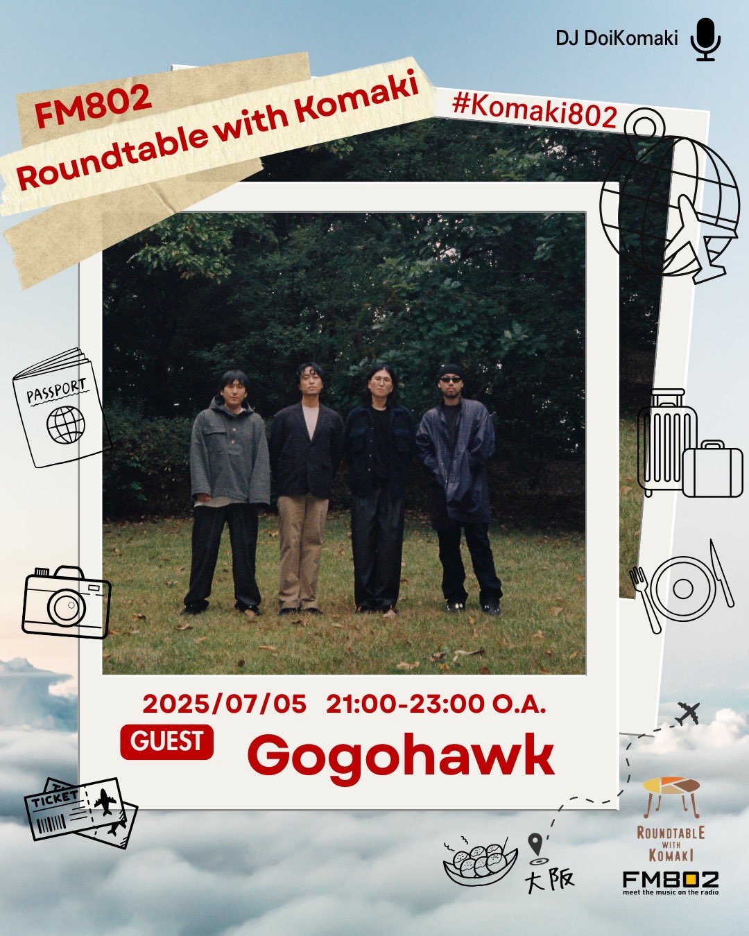 FM802 Roundtable with Komaki on X: 