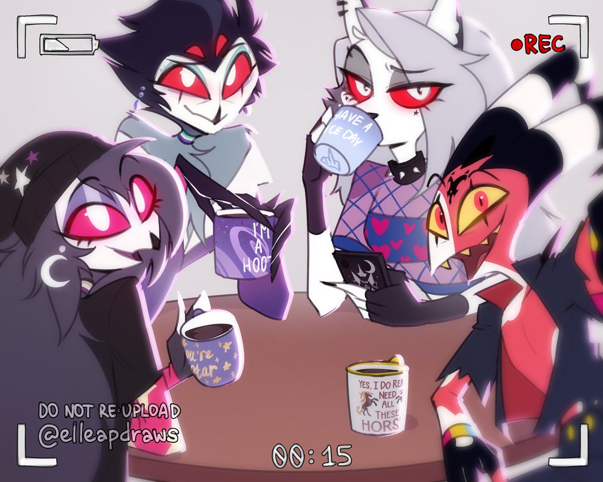 family photo during tea party!! (it's a video)
[old req from tumblr] #helluvaboss