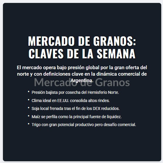 No te pierdas mi último artículo: El clima norteamericano sigue perfecto, y la presión por entrada de trigo del hemisferio norte se hace sentir linkedin.com/pulse/el-clima… a través de <a href="/LinkedIn/">LinkedIn</a>