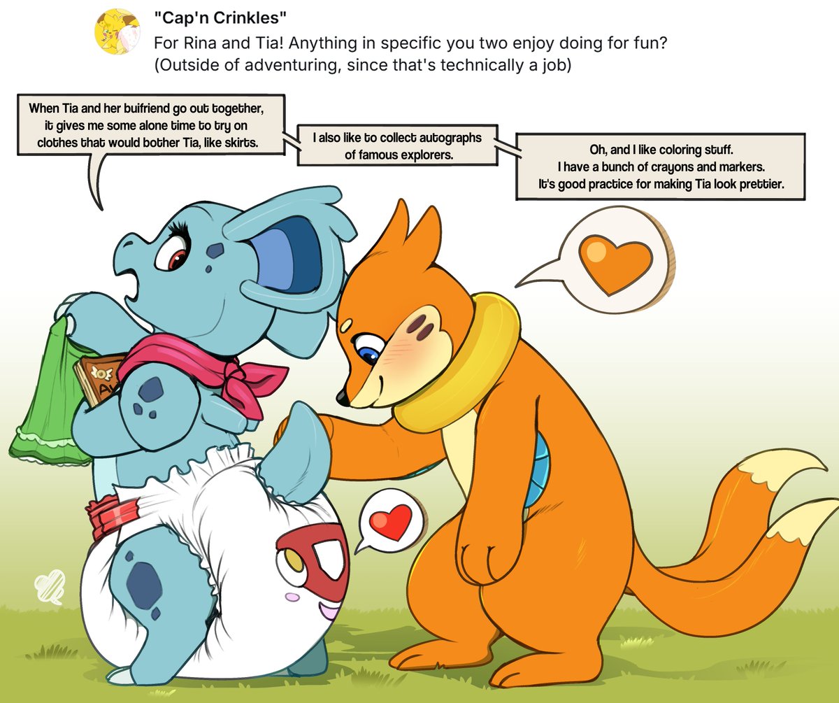 Some more Rina and Tia!
Haven't seen them in a while, huh?