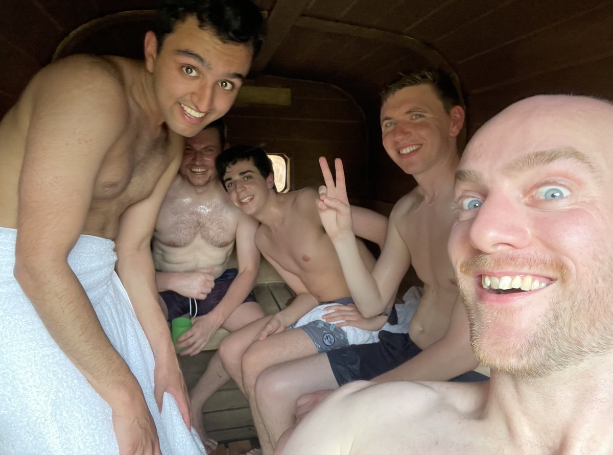 Last month: the meeting of vegan gym daddy <a href="/AndyMasley/">Andy Masley</a> and thirsty <a href="/GjMcGowan/">George McGowan</a>