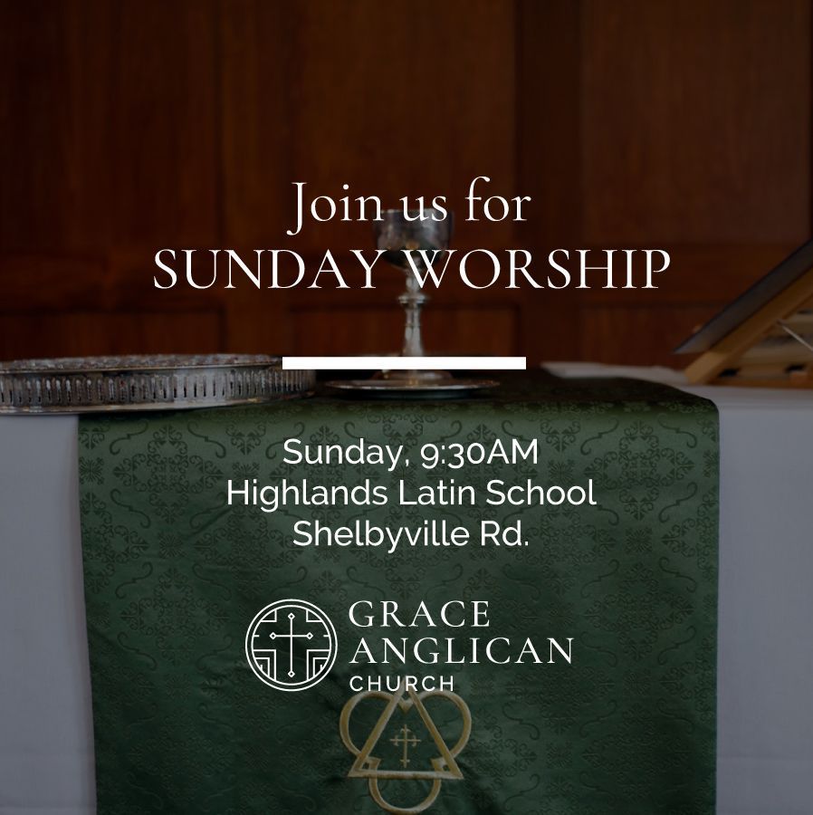 Grace Anglican Louisville (@graceanglou) on Twitter photo 