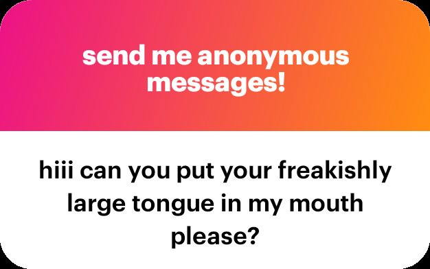Sure, but there's always a chance I'll stick it right down your throat and choke you to death, just a heads up