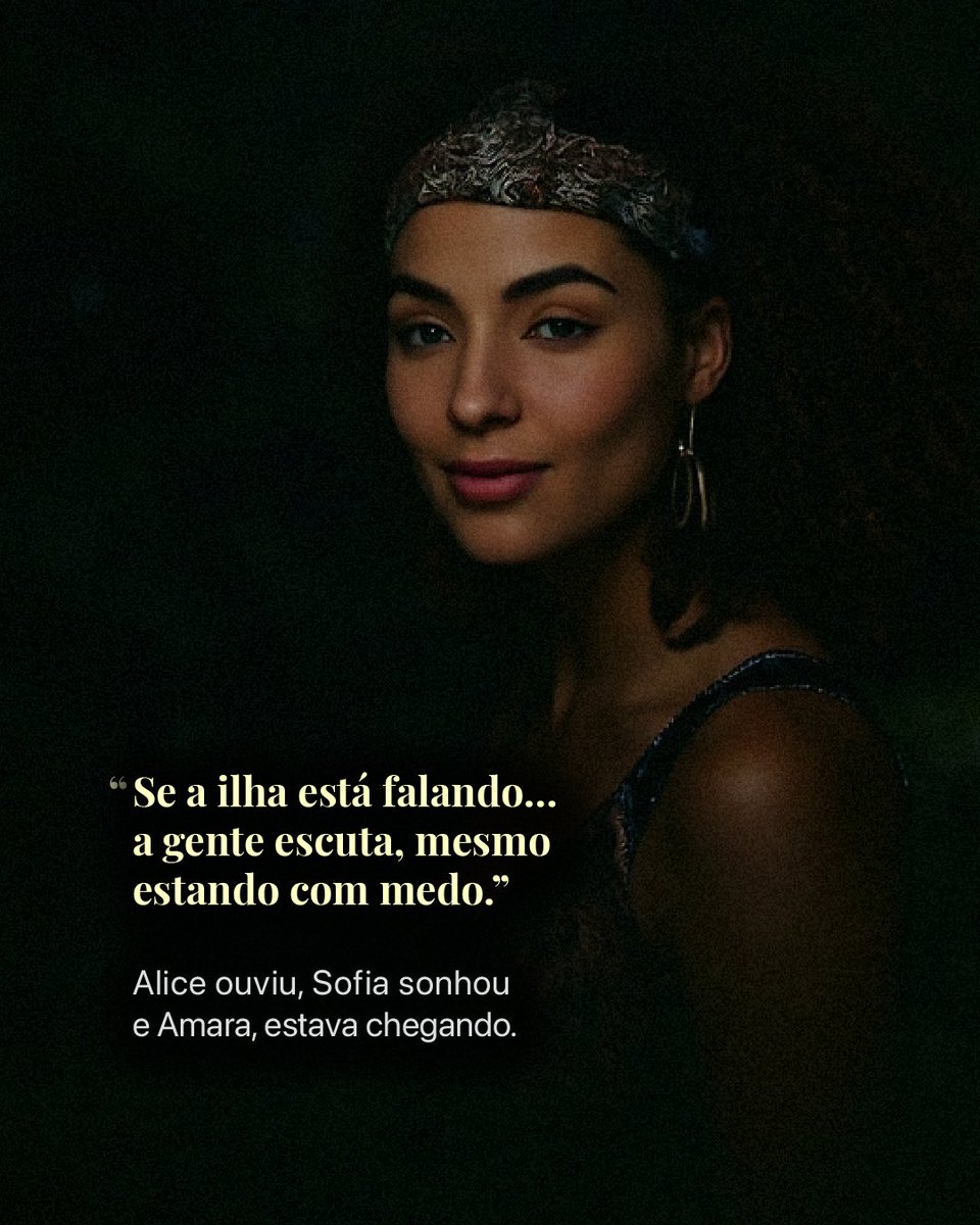 shimusmprisma's tweet photo. A noite em que tudo mudou…
Alice e Sofia estavam sozinhas.
Mas mesmo com medo, ouviram a ilha.

“Se a ilha está falando, a gente escuta. Mesmo com medo.”

Enquanto isso, Sofia dormia e sonhava com ela.
O nome dela, era Amara.

Estrela de Oito Pontas #Bastidores https://t.co/np3POqS7Ak