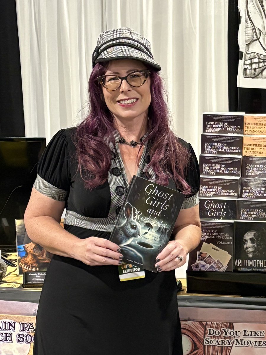 WindwalkerWrite's tweet image. Kickin’ it with @PolymathPress1 and the Rocky Mountain Paranormal Research Society at the Denver Fan Expo!
Come see me and leave a little more book-happy!
#Denver
#FanExpo #fanexpodenver