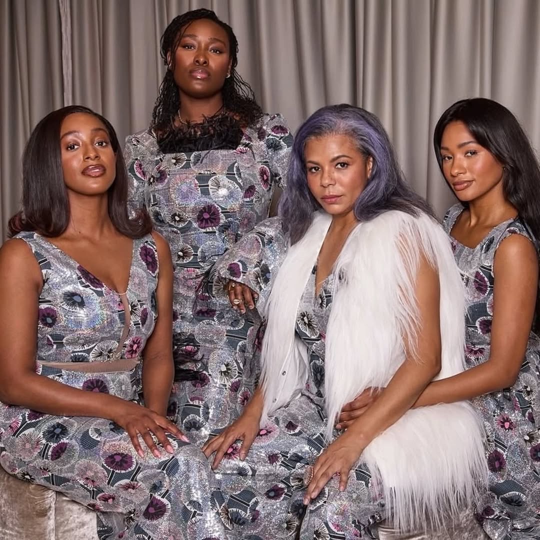 Mama Otedola and the girls 😍