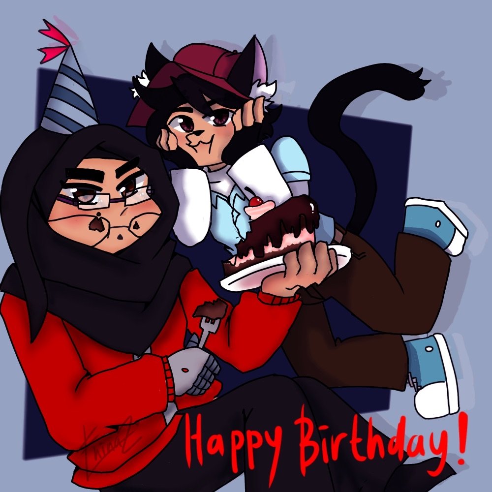 Am I too late for posting this after my birthday?

Nah..

#art #drawing #oc