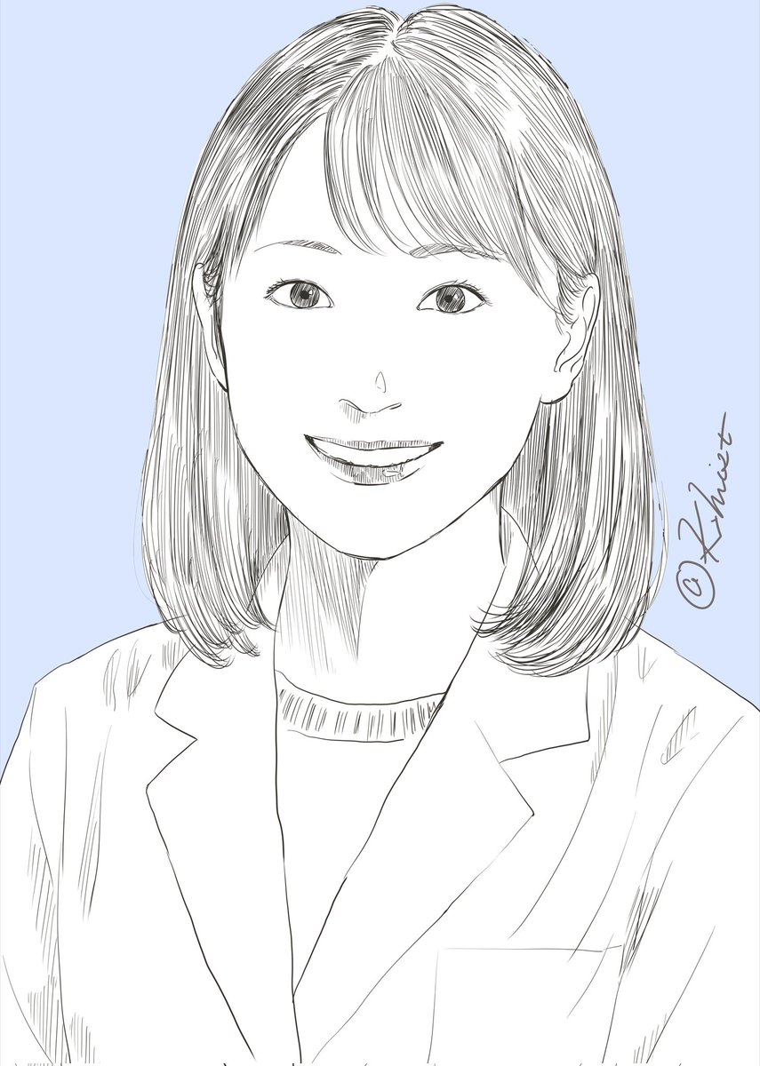 『学会いこ！』
#理系イラスト #イラスト #白衣 #化学