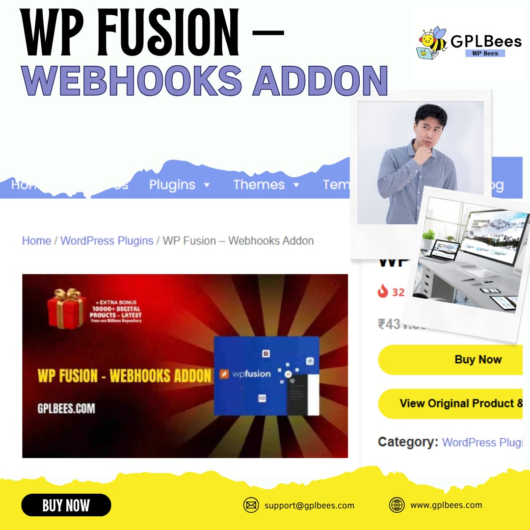 gplbees's tweet image. 📢 Supercharge Your WordPress Automations with WP Fusion – Webhooks Addon 🚀

👉 Grab your GPL-licensed WP Fusion – Webhooks Addon here:   
gplbees.com/product/wp-fus…

#WordPressPlugins #WordPressThemes #GPLPlugins #GPLThemes
#Webhooks #GPLSoftware#BusinessGrowth#SmallBusinessTools