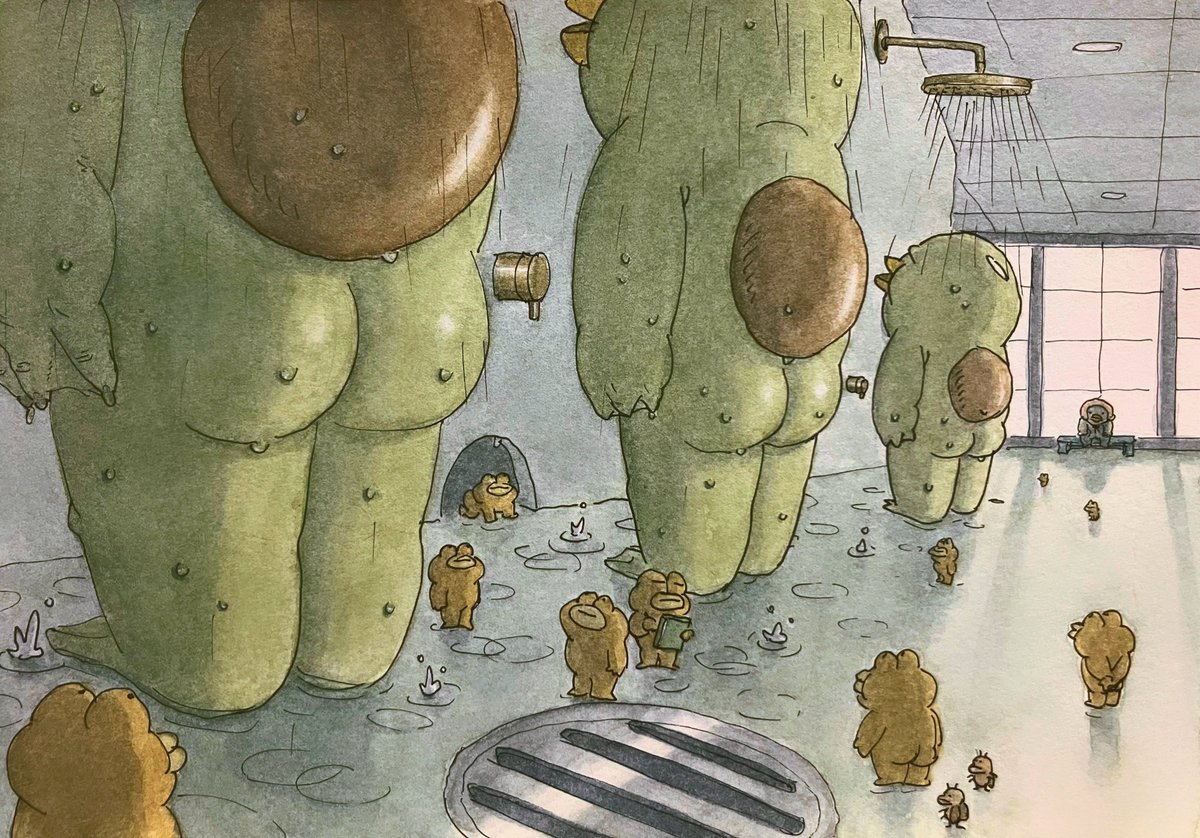 かっぱのおしり