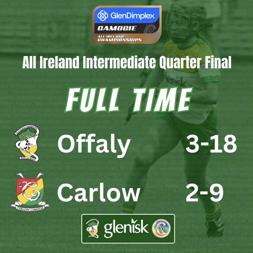 The girls have booked their place in the All Ireland Semi Finals

Well done girls 👏🏻👏🏻👏🏻