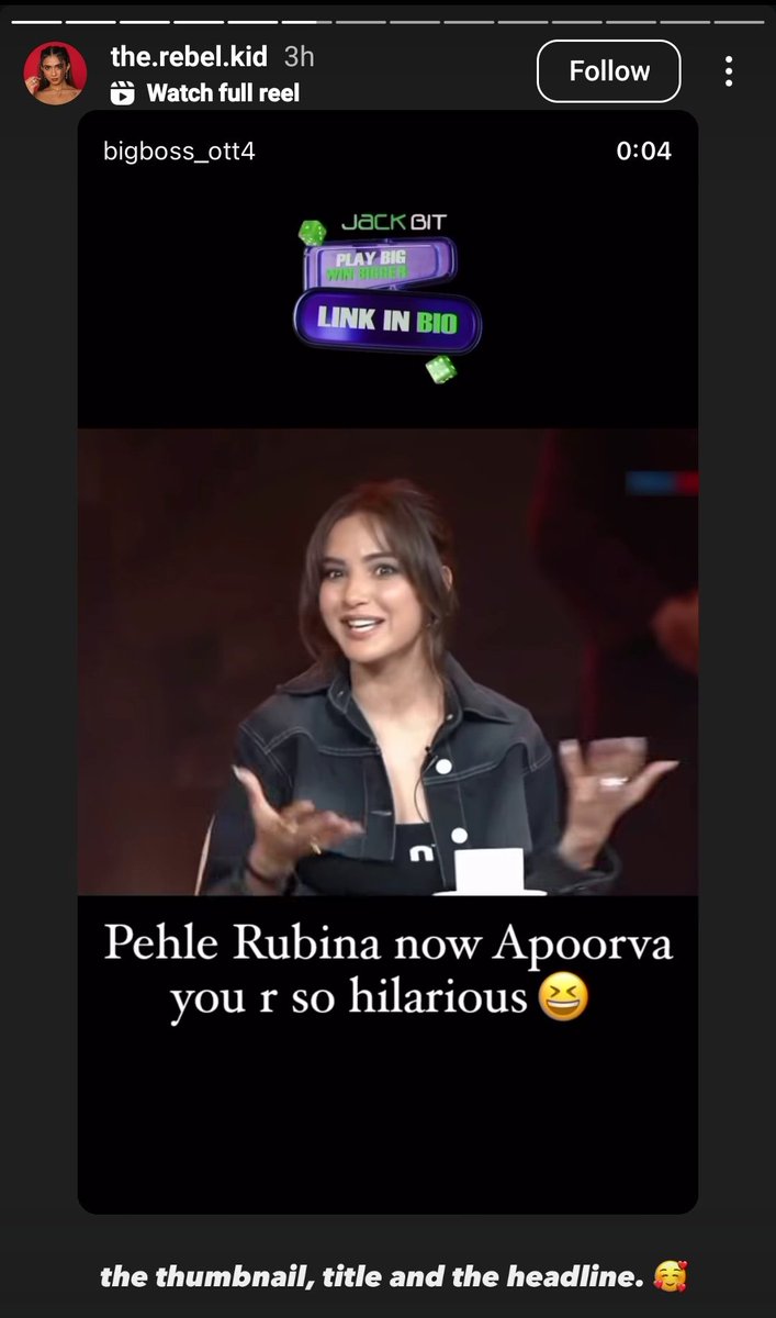 apoorva did not- 😭😭😭
