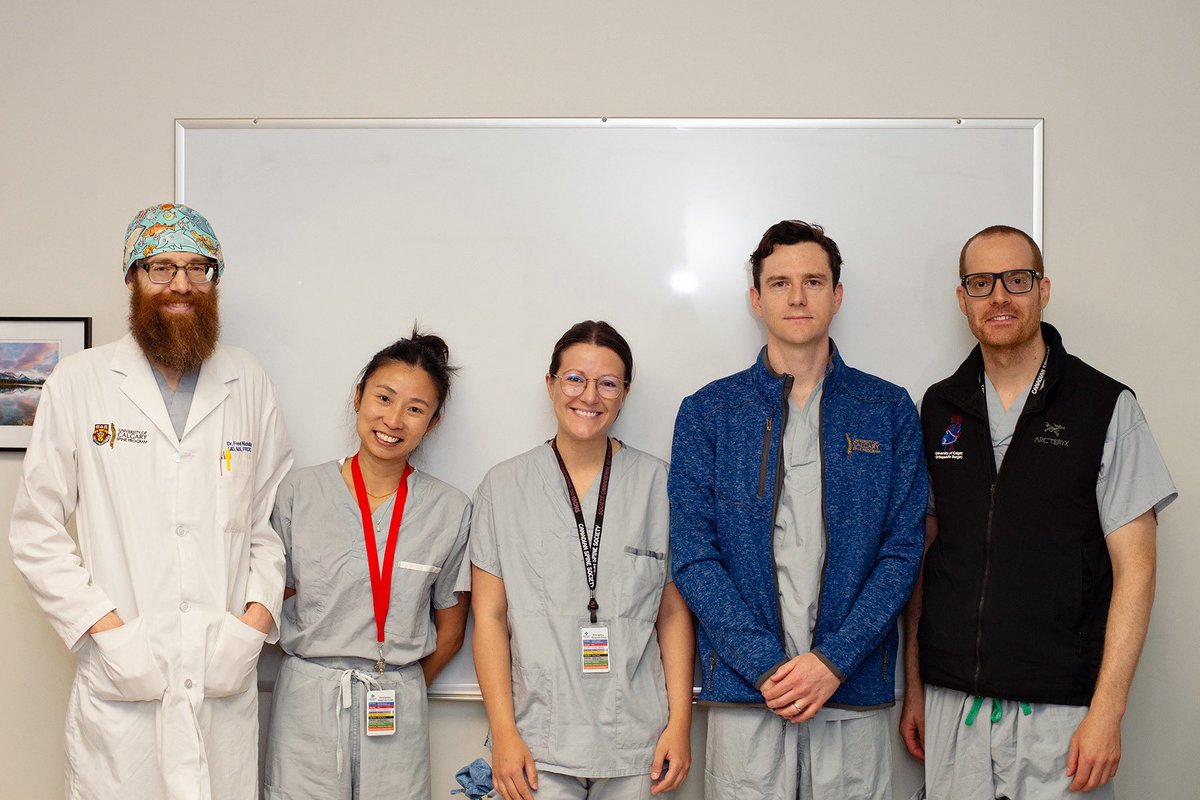 CalgarySpine's tweet image. Welcome our new spine fellows Drs. Heidi Chan, Chloe Cadieux, Michael Mulcahy and Taryn Ludwig! We are going to have incredible year!