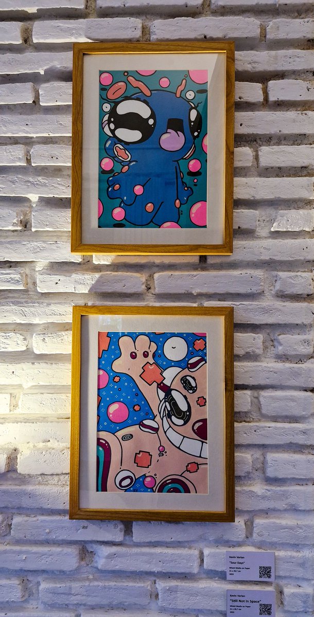 GM!
Spend the weekend by visiting group exhibition on an art space.

Bold works by <a href="/cutssss_/">☻ Kevin Varian ☻</a> , nice one!