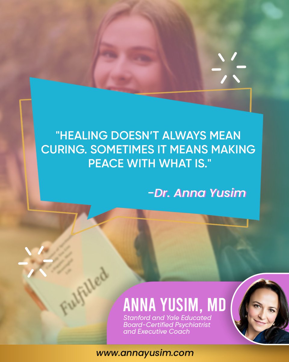 🧠💗✨ Healing isn’t always about fixing what's
broken.

Sometimes it’s about learning to live with what is
— with grace, acceptance, and even gratitude.

True healing begins when we stop chasing
perfection and start making peace with our present.

#HealingNotCuring