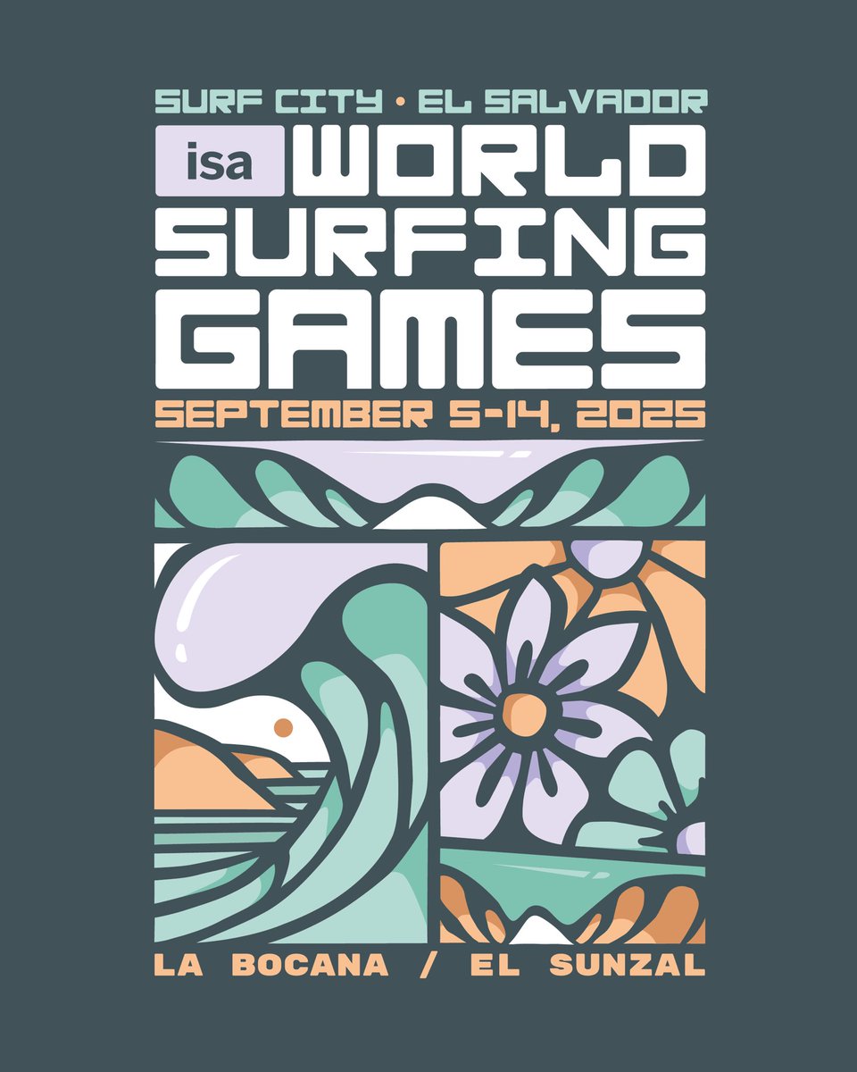 Surf City El Salvador, we’re coming!
The ISA World Surfing Games are back — Sept 5–15, 2025.

📍 La Bocana &amp; El Sunzal

#ISASurfing  <a href="/surfcity/">Surf City</a>