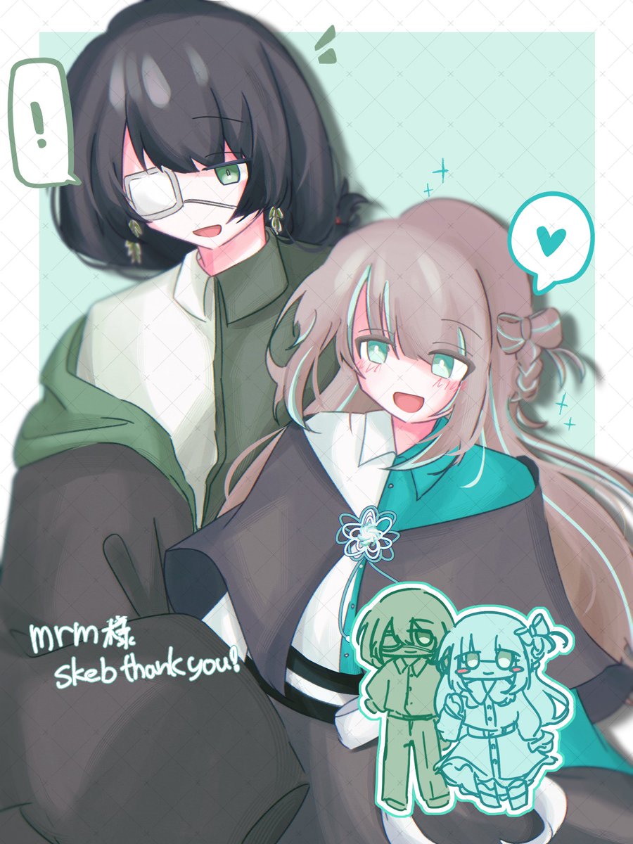 AkagiTake_'s tweet image. Skebありがとうございました♪