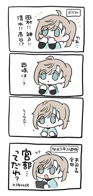 西嶋…………………宮部… 