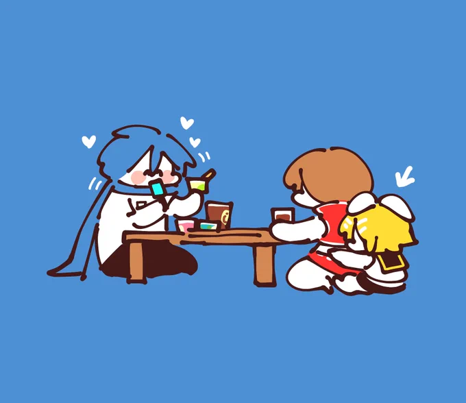 今日はずっとメイコさんと一緒いたリンちゃ