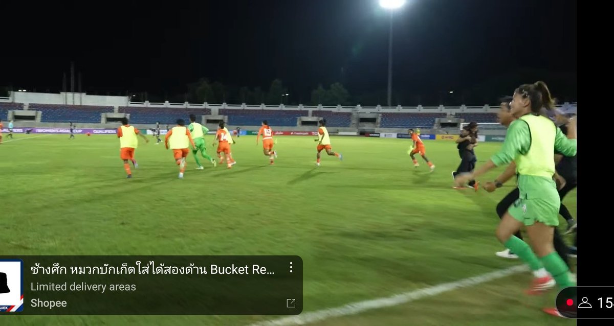 AbhroFC's tweet photo. This is what it means to them 🔥
They didn't stop fighting till 97' 🎯
[The men's team could have easily conceded 2  after 90' 🥲] 
They deserve to celebrate 🥳 
They made us proud ❤️
We are proud of you girls 💙🇮🇳
We are going to ASIA 🥹🤩

#IndianFootball #AFCQualifier https://t.co/XXAjBlM72L