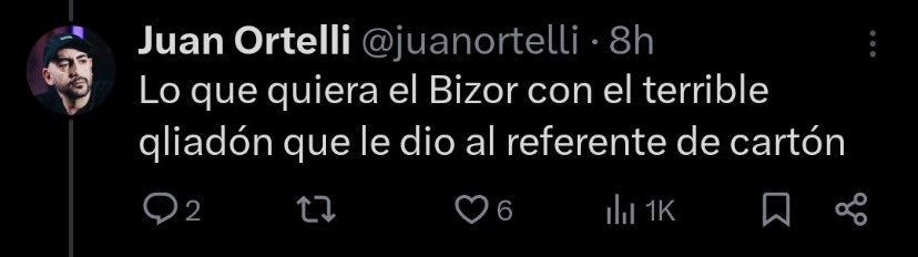 Referente de que ?????????
Imagino que tú pluma es muy buena
O eres perfecto sobre la tarima para poder decir eso 
Aunque como me tiene bloqueado pues ni como contestarte