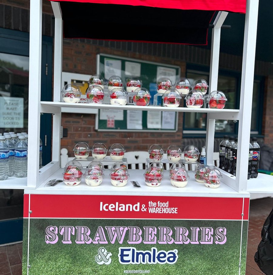 CHESTER 📣

We're at Westminster Park 📍Giving out some FREE strawberries &amp; cream to you lovely lot 🍓 Pop along and say hello! 👋