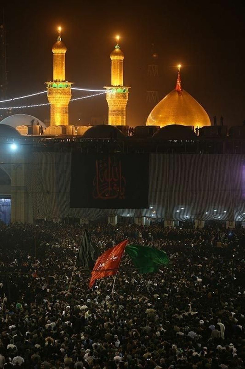 O Beloved Hussain A.S,
I forget my pain whenever I remember yours. 

#YaHussain 
 #شب_عاشور