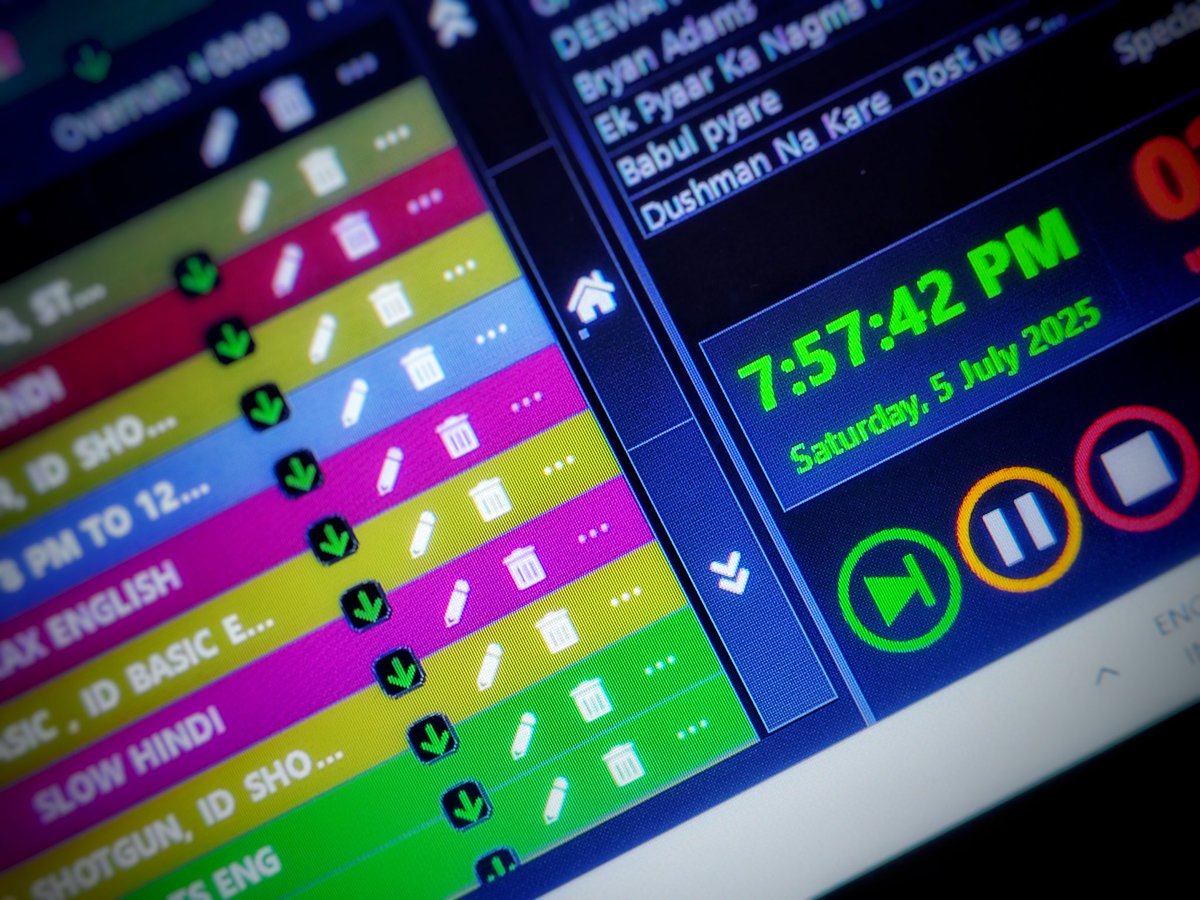 VipinBurade's tweet image. Because radio isn’t random..  it’s a programmed passion. #RadioAutomation