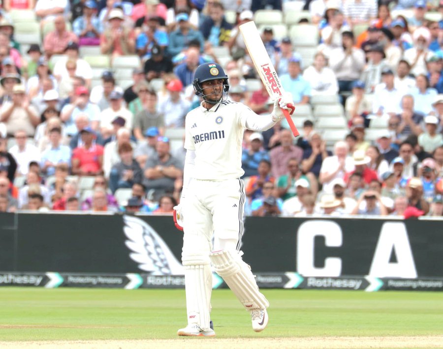 Take a bow <a href="/ShubmanGill/">Shubman Gill</a> 

Well played 💯