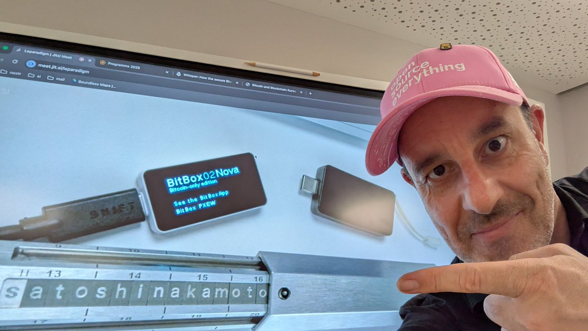 BTCMentoring's tweet image. It's a wrap at @Le_paradigme_ch @BitBoxSwiss Nova
Great workshop. Merci beaucoup!