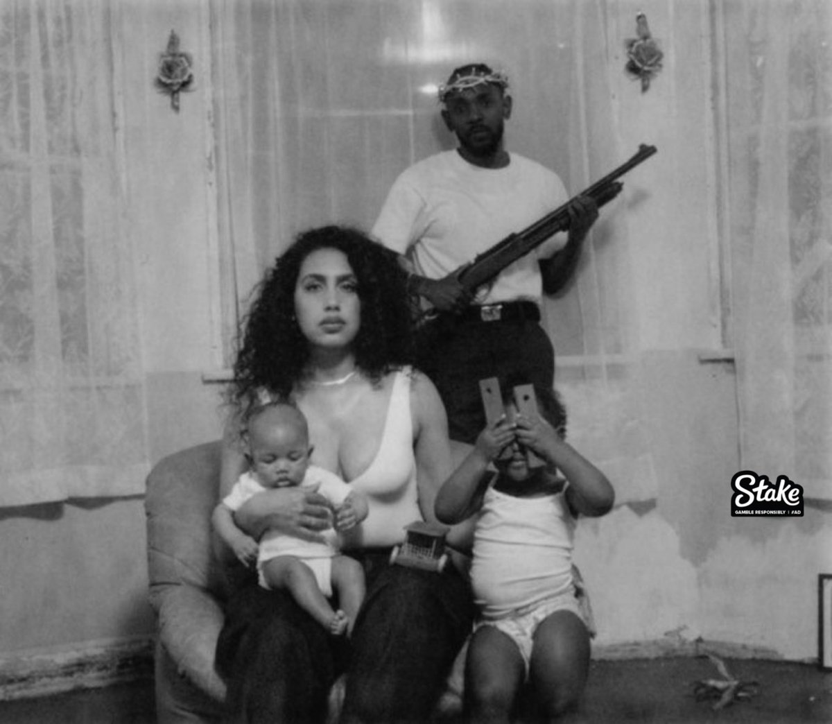 but this isn't corny.....ok buddy 👍🏽

while wearing a bedazzled crown of thorns