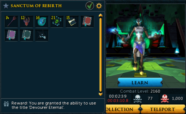 Log from 1k Hard Mode Kills. 🤑