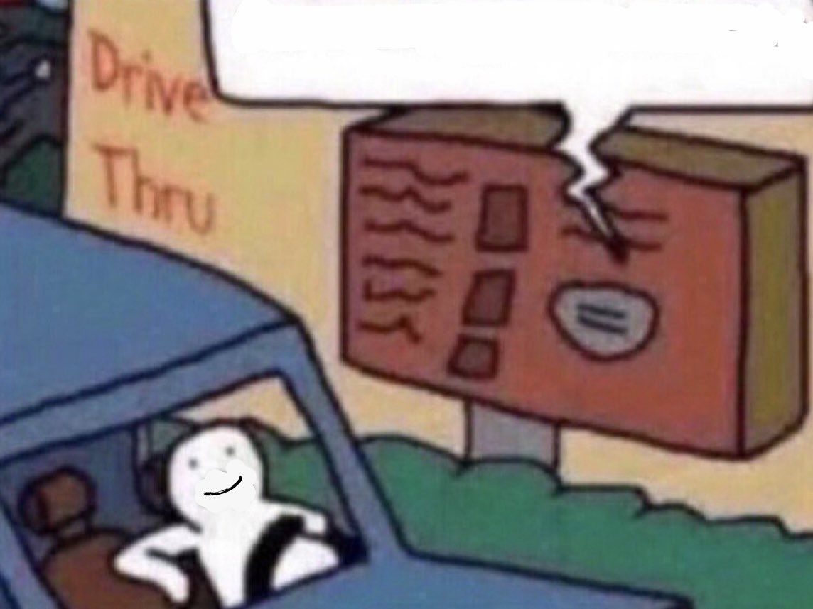 Hi can I get a laughing + slutting out + deep convo combo

with fries.