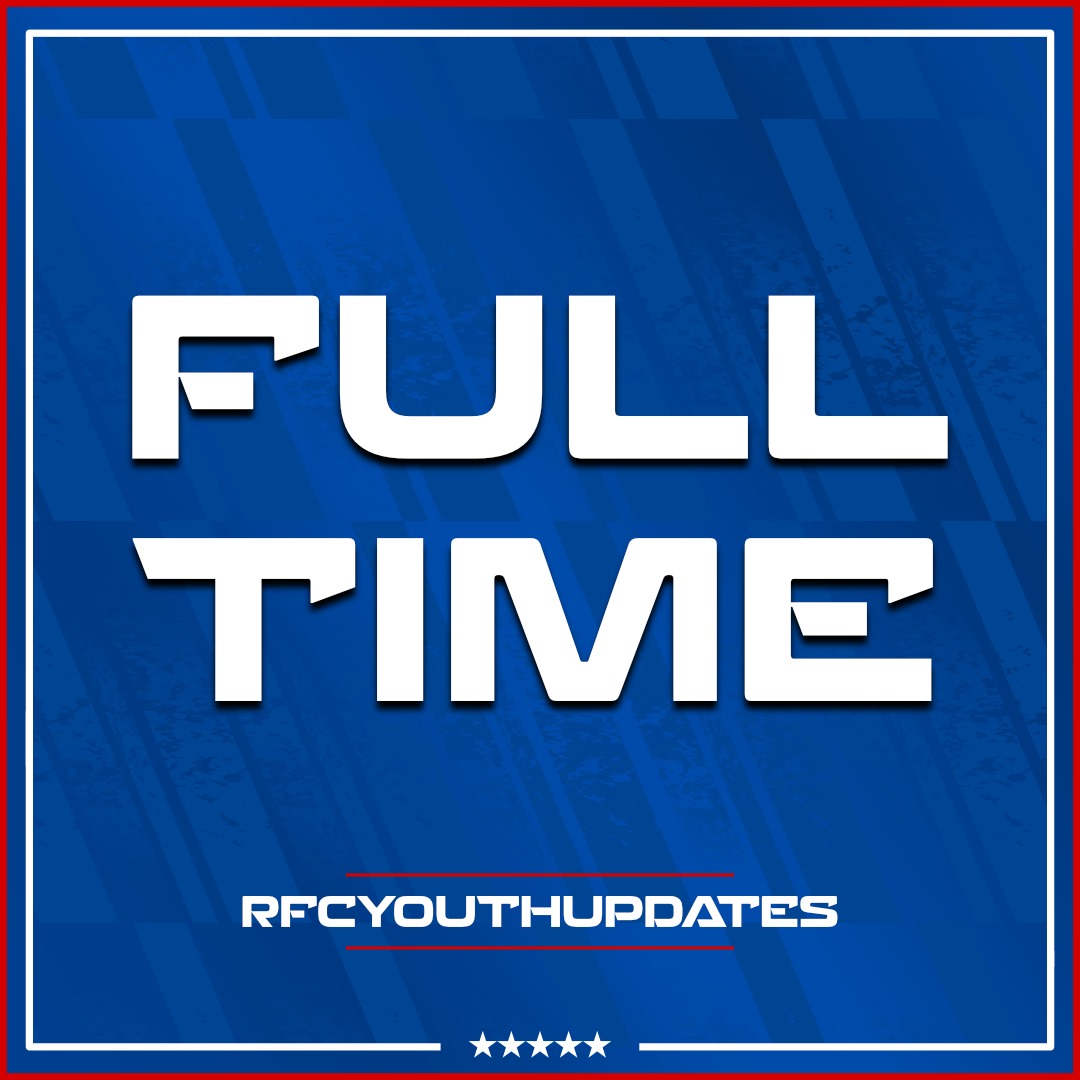 Rangers 6 v 3 Carlisle

Aiden McCallion
Callum Burnside x 2
Cormac Christie x 2
Cameron Scott