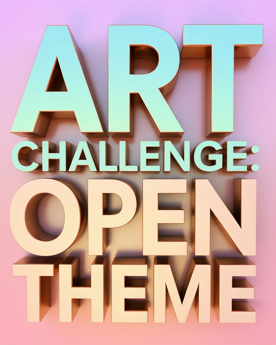 ✨ ART : Challenge: OPEN THEME

 Theme: Total creative freedom. Abstract or figurative, minimalist or maximalist, dreamlike or hyperreal, this one is entirely up to you. Surprise us, break boundaries, follow your instinct.

Rules:
Like, repost, and tag your friends.

The 3