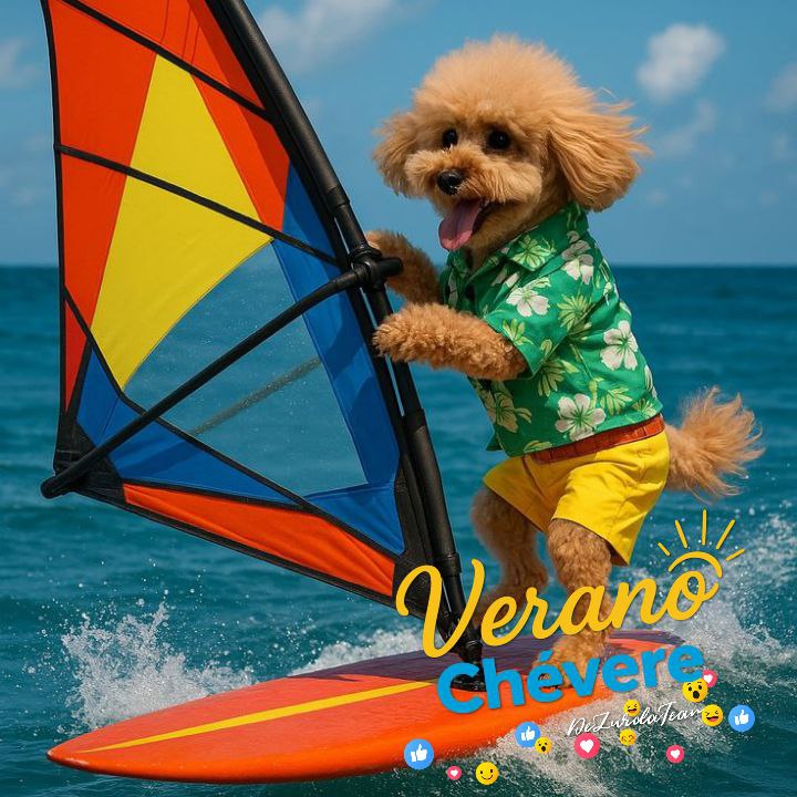 Este verano Chévere es para todos hasta nuestras mascotas se divierten.
#IzquierdaPinera 
#DeZurdaTeam 
#IzquierdaLatina
<a href="/rlicea_mojena/">Ernesto Licea Mojena Secretario del PCC IJ</a> 
<a href="/SinMiedoAlFuego/">Sin Miedo Al Fuego</a>