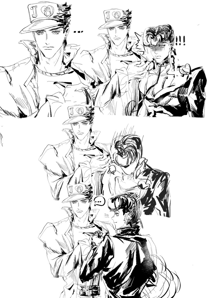 QingYintarosuke's tweet image. 承仗 
仗助是一只承太郎的好狗🐕‍🦺