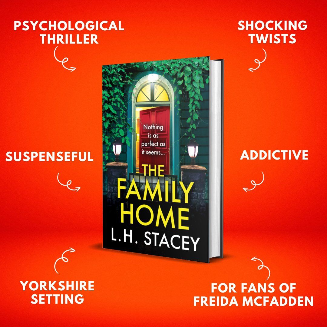 LH Stacey Author π (@lyndastacey) on Twitter photo β β β β β
THE FAMILY HOME
How many secrets are hidden within the walls of your home?
π π Β 99p DEALΒ π π
USA buff.ly/4cZZ6vM
UK buff.ly/4cSfsqs
#Audible #Amazon #newrelease #mustread <a href="/happyfriday/">Rebecca Douirani</a> #thriller #psychological β β β β β
THE FAMILY HOME
How many secrets are hidden within the walls of your home?
π π Β 99p DEALΒ π π
USA buff.ly/4cZZ6vM
UK buff.ly/4cSfsqs
#Audible #Amazon #newrelease #mustread <a href="/happyfriday/">Rebecca Douirani</a> #thriller #psychological