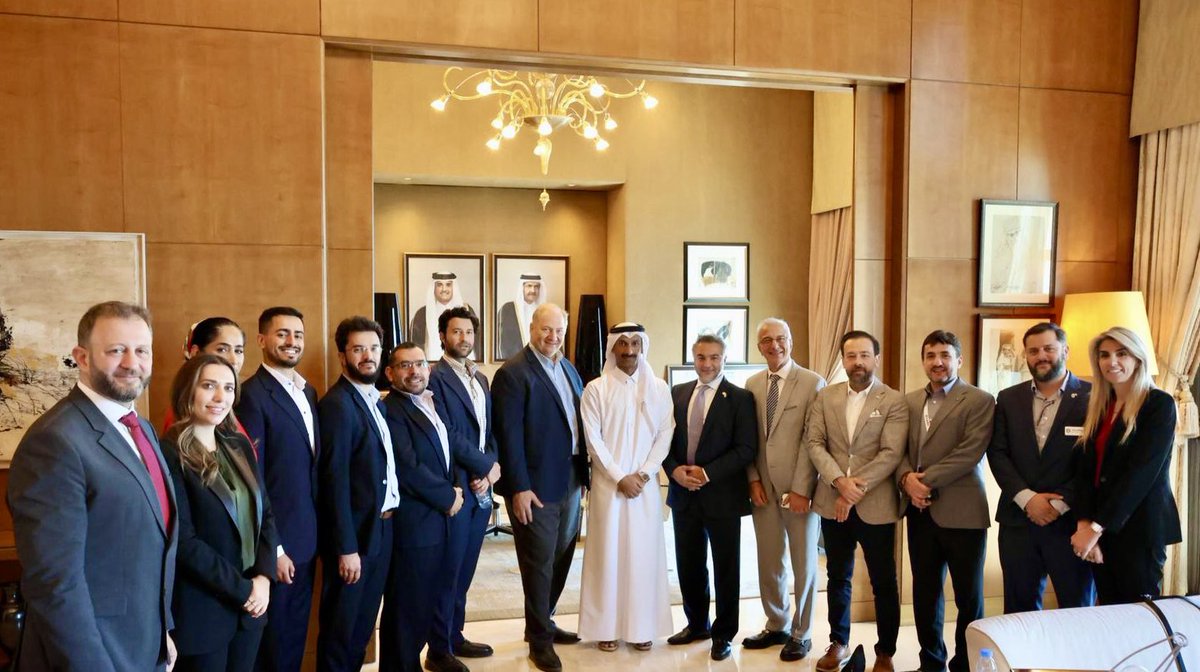 AliaNatafgi's tweet image. The Syrian American Alliance for Peace and Prospertiy Meets with His Excellency Khalifa Abdullah Al Mahmoud Al Sharif in Damascus
We were honoured to meet with the Ambassador of the State of Qatar to the Syrian Arab Republic to explore avenues of cooperation in support of…