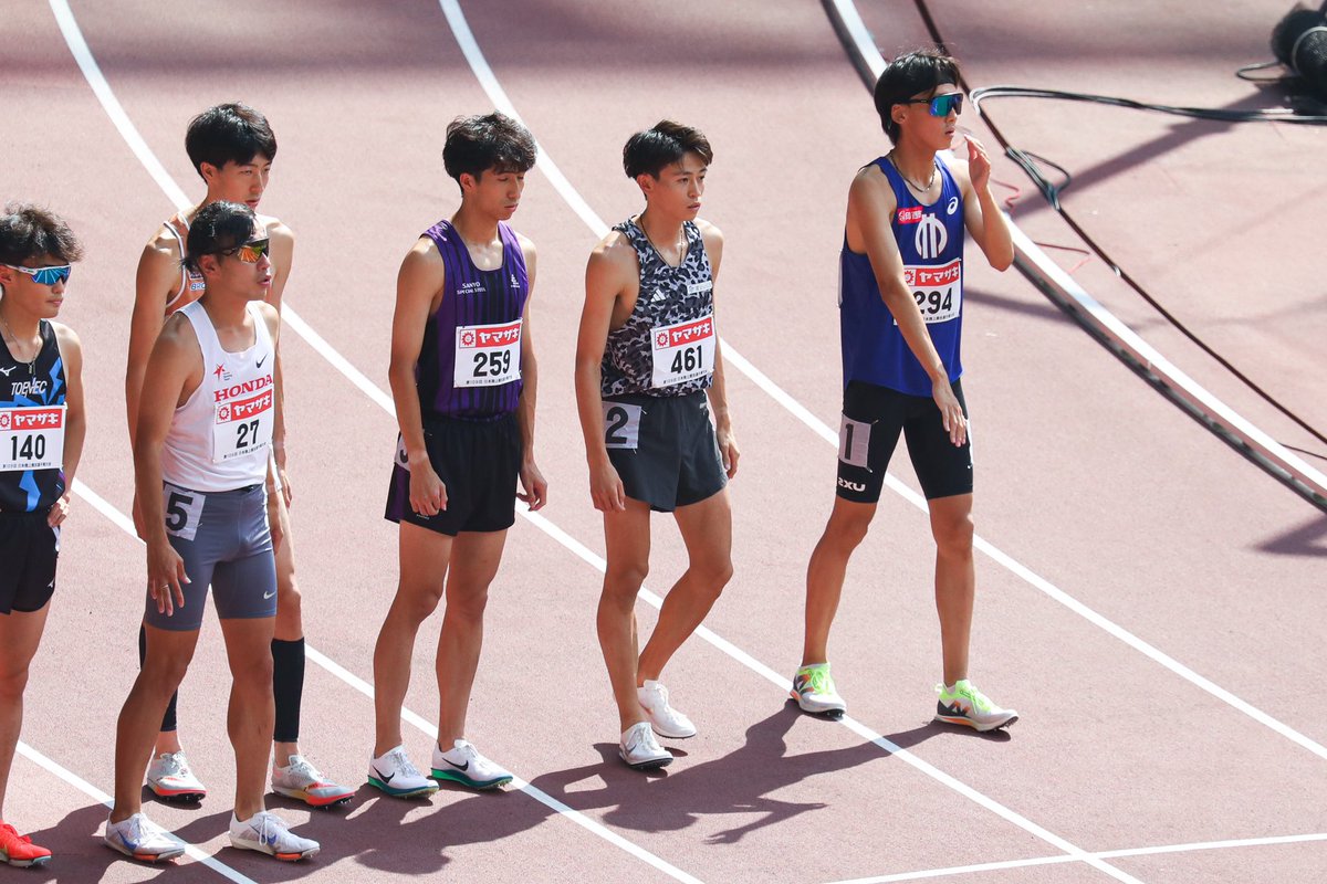 iam_saya_a's tweet photo. #日本選手権　
男子1500m 予選2組

鈴木景仁選手(富士山GX)3'49"34 https://t.co/2zVA34fKNI