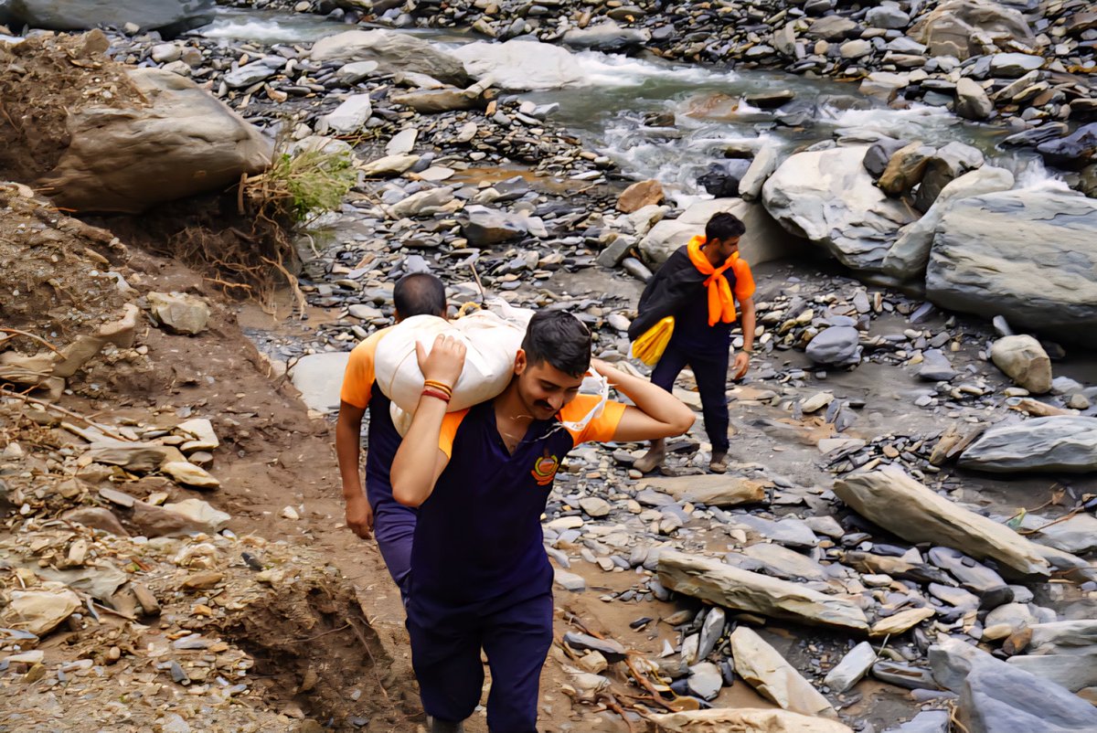 HP-SDRF (@hp_sdrf) on Twitter photo Relief Delivered at Village Roaad
On 5th July 2025, SDRF Team distributed 3 essential need kits provided by the Distt. Administration, delivered basic medicines to patients, and gathered further requirements from the villagers.
#HPSDRF
<a href="/CMOFFICEHP/">CMO HIMACHAL</a> <a href="/SatwantAtwal/">Satwant Atwal,IPS</a> <a href="/arjit_sen/">Arjit Sen Thakur</a> Relief Delivered at Village Roaad
On 5th July 2025, SDRF Team distributed 3 essential need kits provided by the Distt. Administration, delivered basic medicines to patients, and gathered further requirements from the villagers.
#HPSDRF
<a href="/CMOFFICEHP/">CMO HIMACHAL</a> <a href="/SatwantAtwal/">Satwant Atwal,IPS</a> <a href="/arjit_sen/">Arjit Sen Thakur</a>