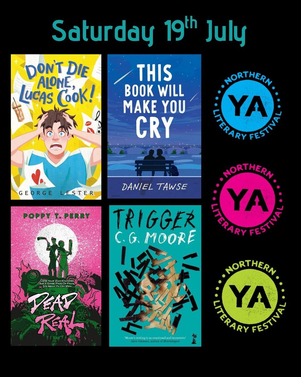 NYALitFest's tweet image. Queer-ly in Love! Join Carnegie nominated and KMPG Children’s Book Ireland Book Award winner, C.G. Moore as he chats to Daniel Tawse, George Lester  and debut Poppy T. Perry about writing romantic relationships is YA.

Followed by a signing.

tinyurl.com/3wfjwe9b