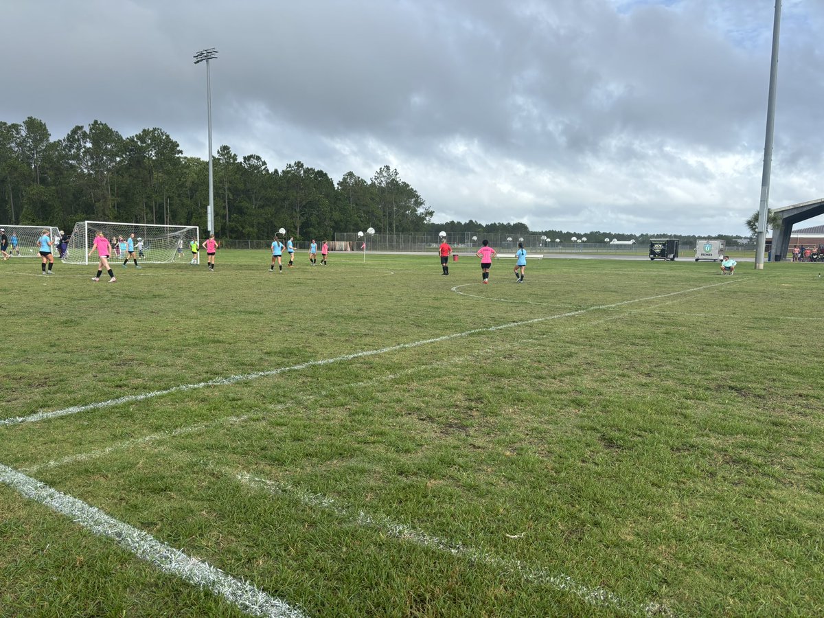 Great win for the girls this AM!
